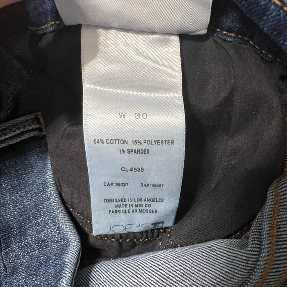 Joe’s Jeans flawless the Lara mid rise cigarette dark wash denim jeans - Picture 4 of 12